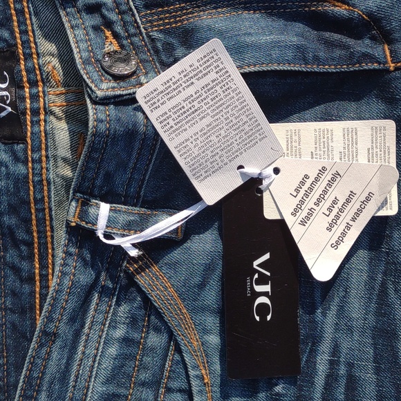 VJC VERSACE JEANS Slim Fit Jeans (Bondage on tag) - Picture 5 of 16